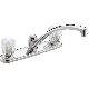 2H CHROME KITCHEN FAUCET