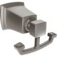 Double Robe Hook Brushed Nickel Boardwalk Moen Y3203BN