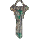 KCSC1-RT XTRA GREEN CAMO SC1 RT XTRA GRN CAMO KEY