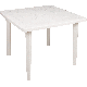 WHT 36IN SQ DINING TABLE