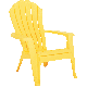 037063110216 YELLOW ADIRONDACK