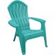 Teal Resin Adirondack Chair