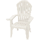 8390-48-3700 WHTE BIG EASY ADIRONDACK