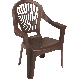 8260-60-3700 BIGEASY HIGH BK BR CHAIR