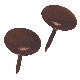 BROWN UPHOLSTERY NAIL #122689