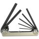 Hex Key Set 7PC Met 1.5-6mm Eklind  Fold Up 21171