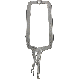 18IN C-CLAMP W/PADS
