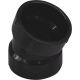 038561000542 1-1/2IN 22-1/2D ABS ELBOW