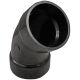 038561001822 2IN 45D ABS SANITRY ELBOW