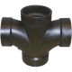 038561002690 3IN ABS DBLE SANITARY TEE