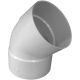 038561004892 6IN S-D 45D PVC ELBOW