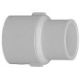 3/4In X 1/2In Sch 40 Slip X Slip Red PVC Coupling