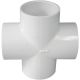 2IN PVC SCH40 SLIP CROSS