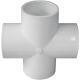 PVC Pipe Cross Sch 40 1-1/2in