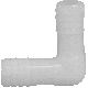 3/4IN NYLON INSERT ELBOW