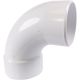 3IN 90D SANI STRT ELBOW