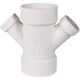 038561734317 3X1-1/2 PVC-DWV DBLE WYE