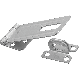 4-1/2IN ZINC SAFETY HASP N102-384