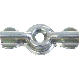 4PK ZINC TURN BUTTON