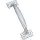 6-1/2IN ZINC DOOR PULL