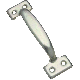 5-1/2IN ZINC DOOR PULL N102-855