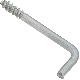 #114 SQ BEND SCREW HOOK
