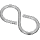#809 LIGHT CLOSED S HOOK N121-277
