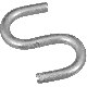3/4INZN HEAVY OPEN S HOOK