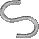 3IN HEAVY OPEN S HOOK