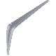 8X10 GRAY SHELF BRACKET N171-074