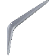 10X12 GRAY SHELF BRACKET N171-082