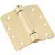 N185207 4IN BR 1/4R SPRING HINGE