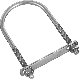 Round U Bolt 5/16x2-1/2x5In S/Steel