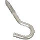 Bolt Screw Hook 3/8X4-7/8 SS N220-822