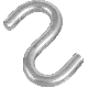 N197194 2IN SS OPEN S HOOK