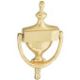 7In Solid Brass Door Knocker