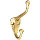 STN BRS COAT - HAT HOOK