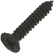 #12 BLK WOOD SCREW