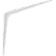 12X14 WHT SHELF BRACKET N245-779