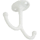 N245852 WHT UNDER SHELF HOOK