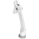 N248435 WHT KICKDOWN DOOR STOP