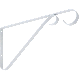 9IN WHITE PLANT BRACKET