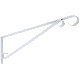 15IN WHITE PLANT BRACKET