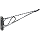 10IN BLACK SWIVEL BRACKET