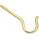 2.5IN BRASS CEILING HOOK