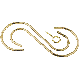 National Hardware 6 In. Brass Steel Extension Hook Kit