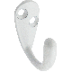 WHT SINGLE CLOTHES HOOK