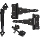 N343467 BLK DECORATIVE GATE KIT