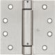 N350801 4IN SN SQ SPRING HINGE