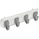 515305 5LB WHT/SIL H-M KEY RAIL